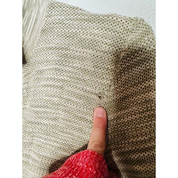 HOWZWEILER Green Knit Collared Neckline Pull On Smooth Knit Top size Medium - Picture 7 of 11